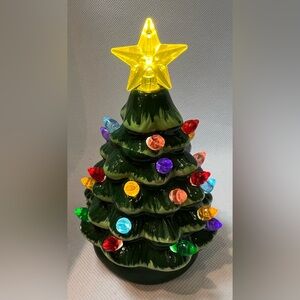 Mr. Christmas | mini nostalgic ceramic light up Christmas Tree